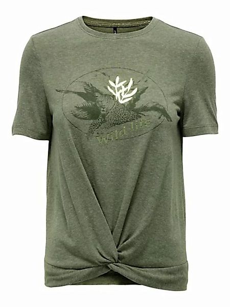 ONLY T-Shirt Caarie (1-tlg) Drapiert/gerafft günstig online kaufen