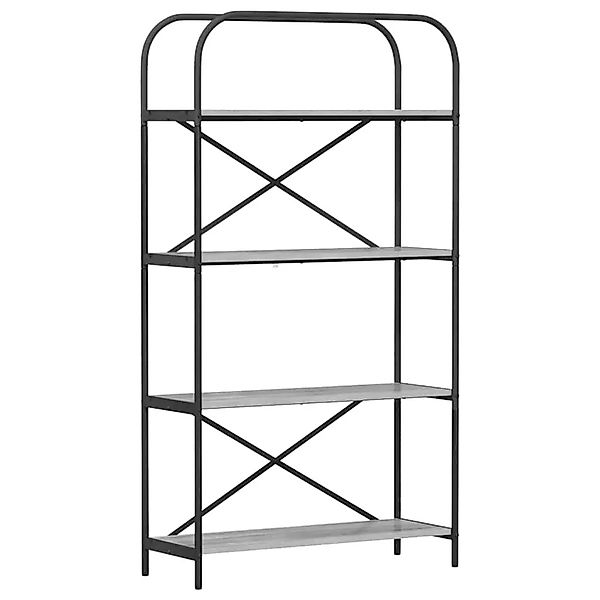 vidaXL Bücherregal Graues Sonoma 80 x 30 x 146 cm Holzwerkstoff 879842 günstig online kaufen