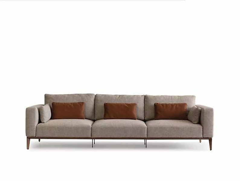 JVmoebel Sofa Großer Brauner Luxus Viersitzer Designer Möbel Couch Neu, Mad günstig online kaufen