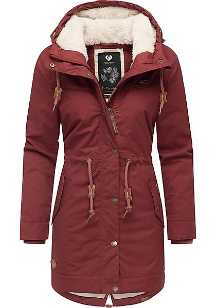 Ragwear Winterjacke YM-Canny stylischer Damen Kurzmantel Parka mit Kapuze günstig online kaufen