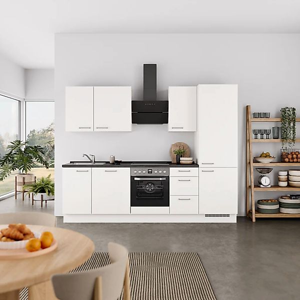 nobilia Küchenzeile ""Laser II", Ausrichtung wählbar, Breite 270 cm" vormon günstig online kaufen