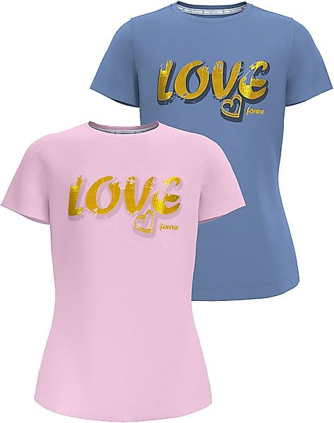 DELMAO T-Shirt 2er Pack T-Shirt mit günstig online kaufen