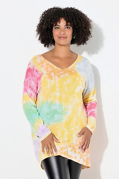 Angel of Style Strickpullover Pullover oversized Batikmuster Langarm günstig online kaufen