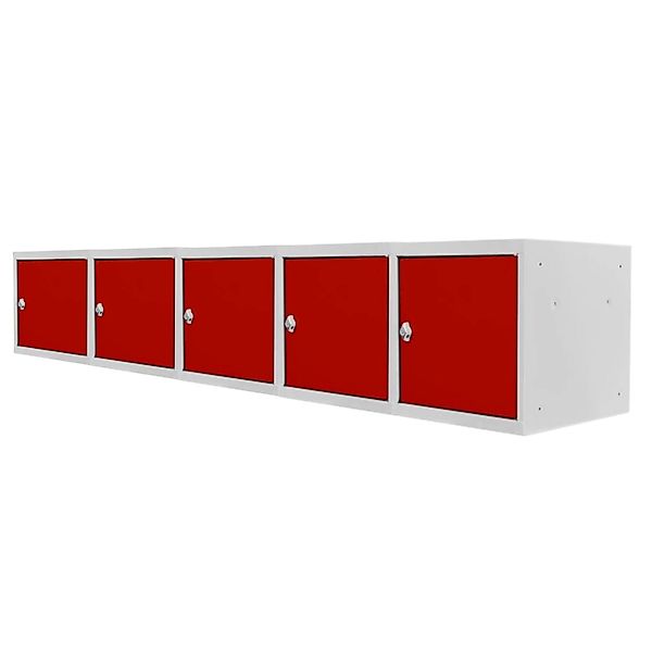 PROREGAL Mega Deal 5x Schließfachwürfel Blocky Mit Drehriegelschloss Für Vo günstig online kaufen