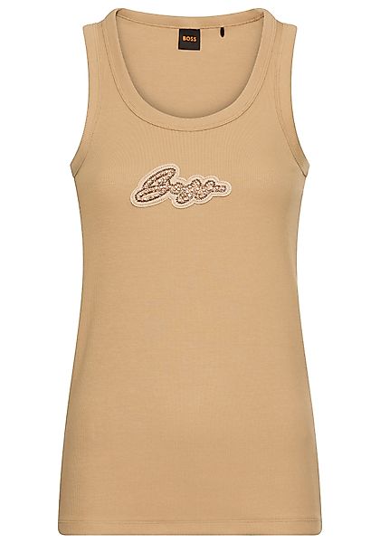 BOSS ORANGE Ripptanktop Ematite Stonebadge Premium günstig online kaufen