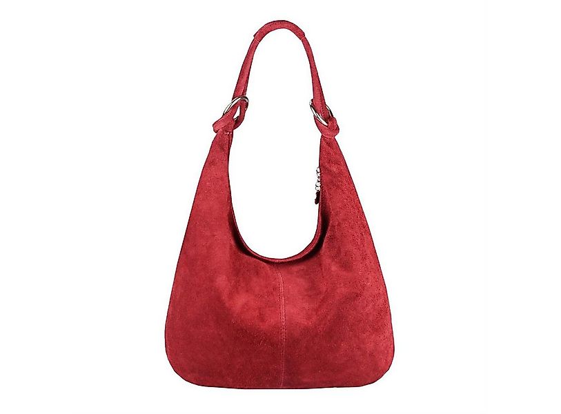 ITALYSHOP24 Schultertasche Made in Italy Damen Leder Tasche Shopper Umhänge günstig online kaufen