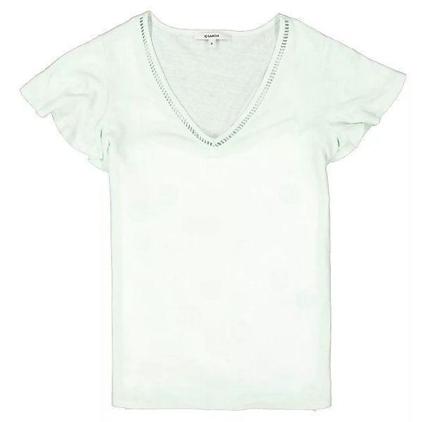 Garcia T-shirt Kurzarm T-shirt L Aqua Mint günstig online kaufen