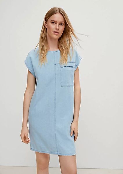 comma casual identity Minikleid Kleid in Denim-Optik günstig online kaufen