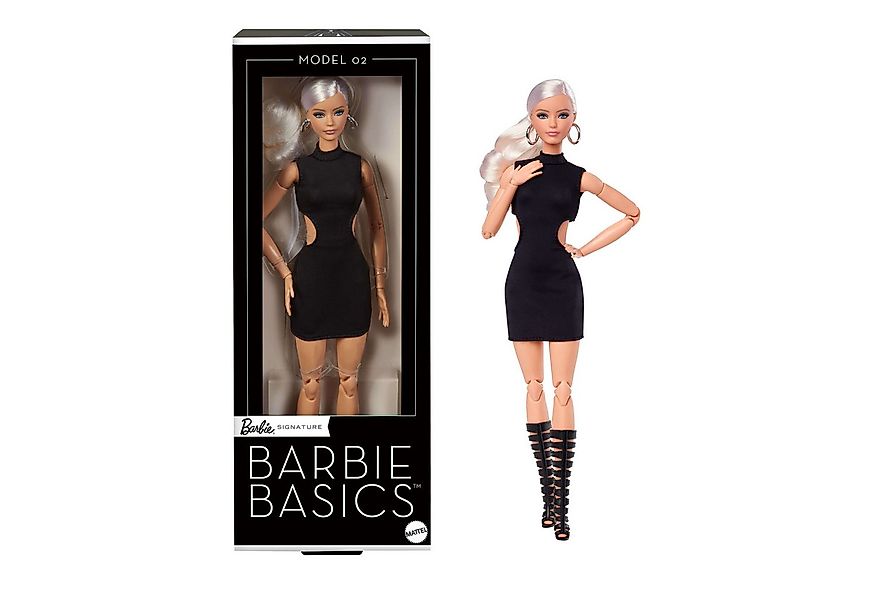 Mattel® Anziehpuppe Barbie Signature Basics Puppe Modell 2 - Blonde Haare, günstig online kaufen