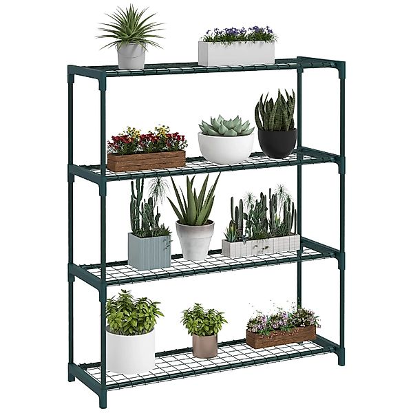 Outsunny  Blumenständer Stahl 89L x 28B x 107H cm günstig online kaufen