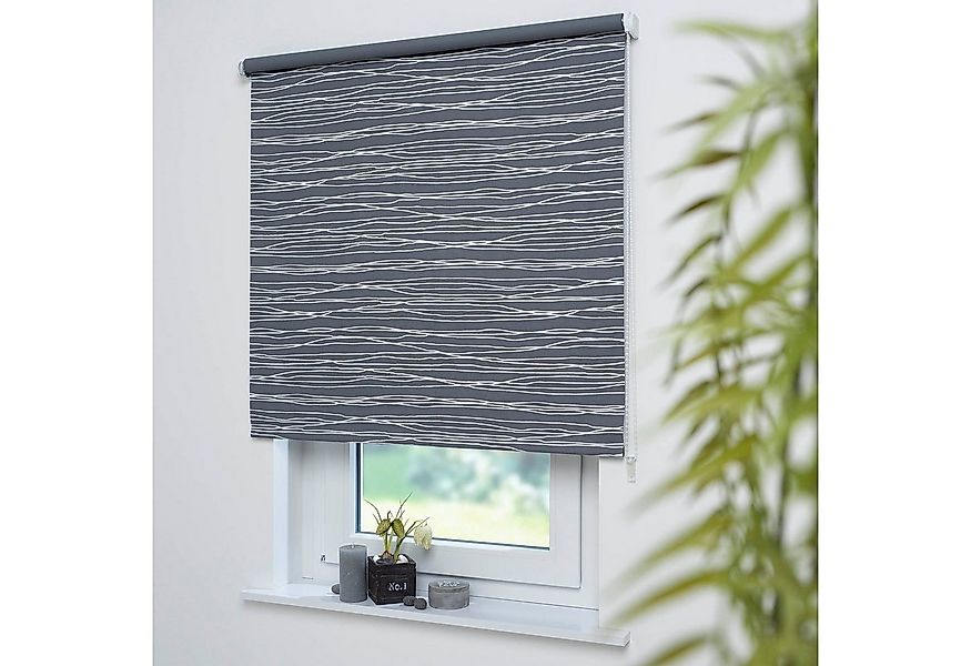 Seitenzugrollo Dekor Sahara, Liedeco, Lichtschutz, ohne Bohren, verschraubt günstig online kaufen