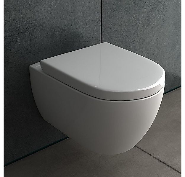 Alpenberger Tiefspül-WC - Hänge WC Komplettset inkl. abnehmbarer Toilettens günstig online kaufen