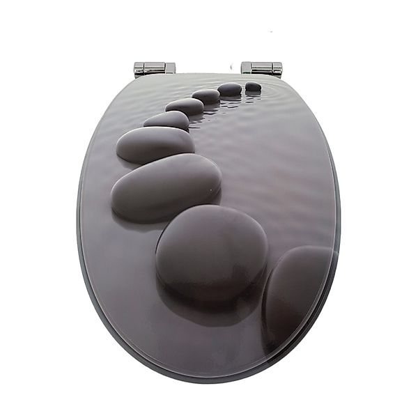 Elegear WC-Sitz runder Toilettendeckel mit Doppelte günstig online kaufen