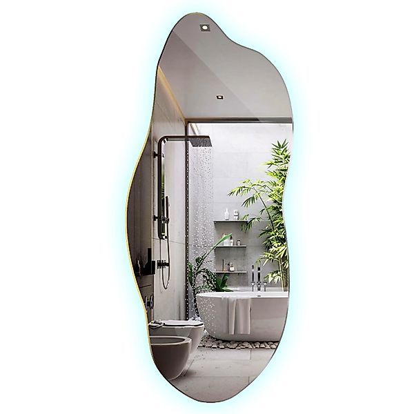 Tulup LED Spiegel LED Spiegel Organisch 40x90 cm Organischer Spiegel Mit Be günstig online kaufen