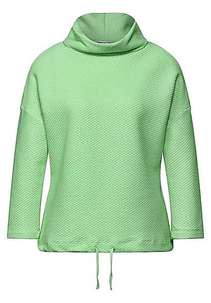 STREET ONE Schalkragenpullover – Damenshirt mit Schalkragen günstig online kaufen