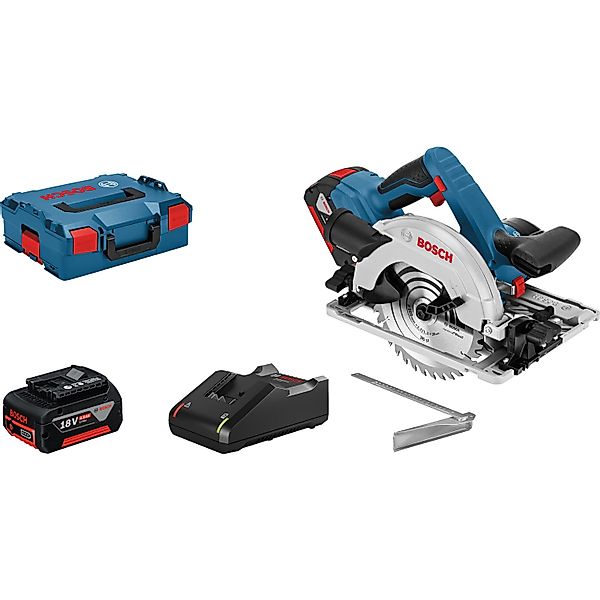 Bosch Professional Akku-Handkreissäge GKS 18V-57 G, Set, 18 V, 57 mm, inkl. günstig online kaufen
