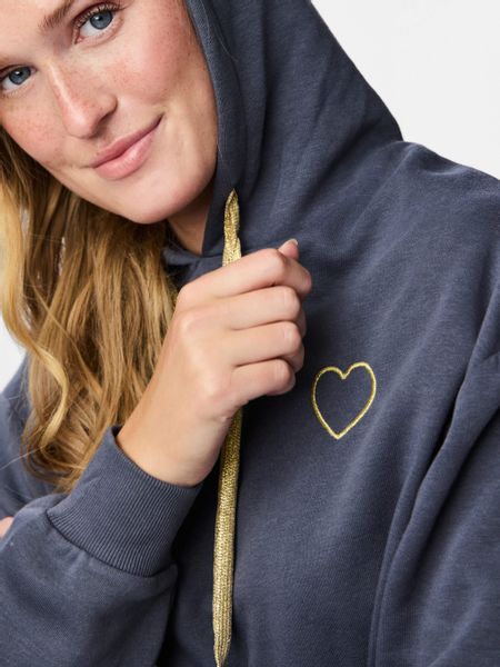 pieces Kapuzensweatshirt PCCHILLI LS HEART HOODIE günstig online kaufen