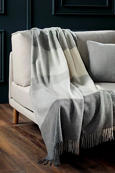 Biederlack Plaid 130x170 Cm Pleasant Grey günstig online kaufen