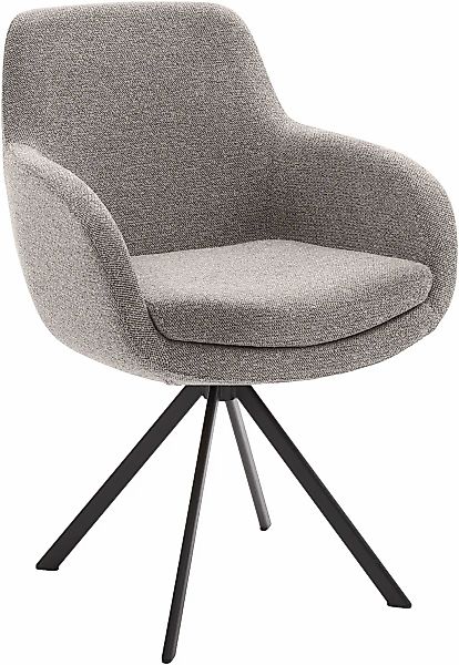 Musterring Esszimmerstuhl "Tavia", (Set), 2 St., Chenille, Stativgestell Ei günstig online kaufen