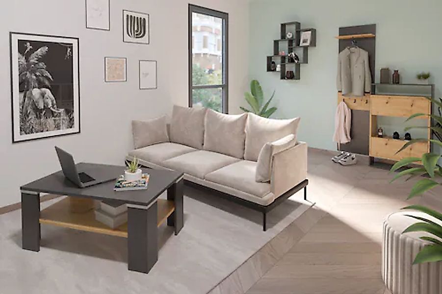 FMD Couchtisch »Bastia«, Breite 100 cm günstig online kaufen