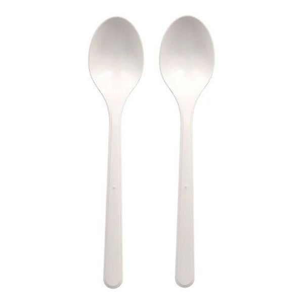 PAPSTAR GmbH Hängedekoration Mehrweg Löffel 18,5cm, 50 Stk. - Weiß günstig online kaufen