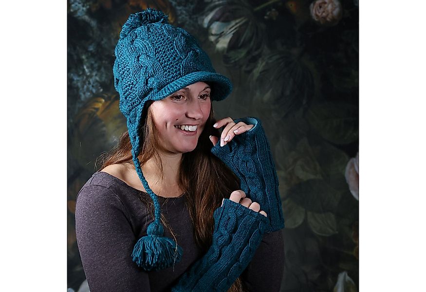 McRon Strickmütze Wollmütze Modell Susi gefüttert mit Fleece günstig online kaufen