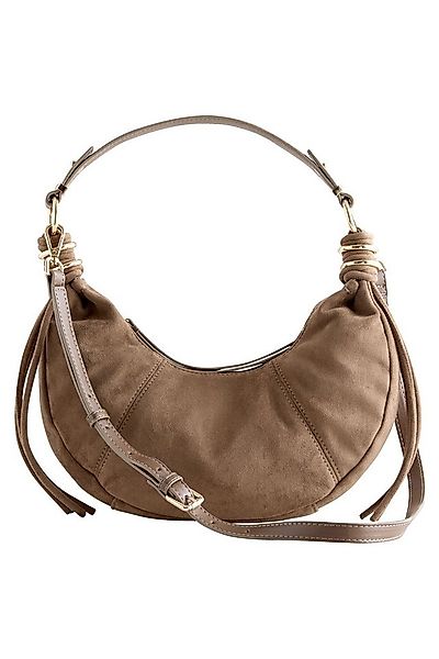 Next Umhängetasche Schultertasche aus Veloursleder (1-tlg) günstig online kaufen