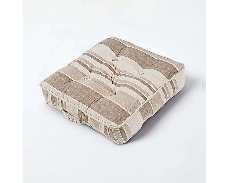Homescapes Bodenkissen Sitzkissen Stuhlkissen Morocco beige günstig online kaufen