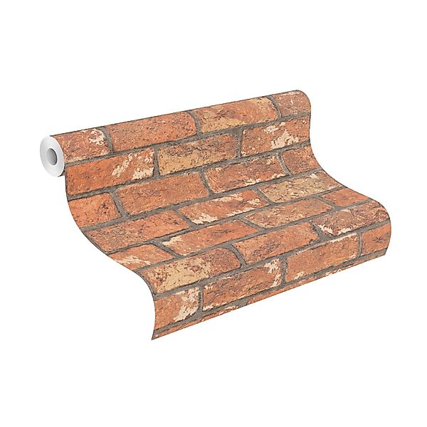 Rasch Papiertapete Papiertapete mit Steinoptik in günstig online kaufen