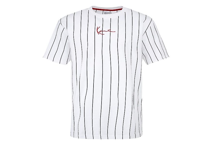 Karl Kani T-Shirt Small Signature Essential PinstripeTee mit eingesticktem günstig online kaufen