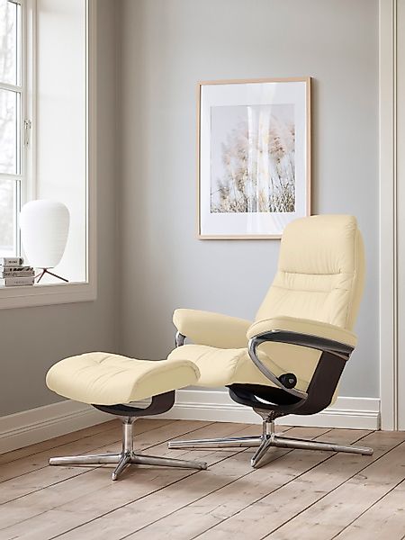 Stressless Relaxsessel "Sunrise", mit Cross Base, Größe S, M & L, Holzakzen günstig online kaufen