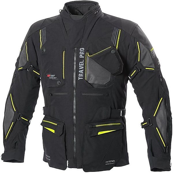 Büse Motorradjacke Büse Travel Pro Textiljacke schwarz / gelb Herren 28 kur günstig online kaufen