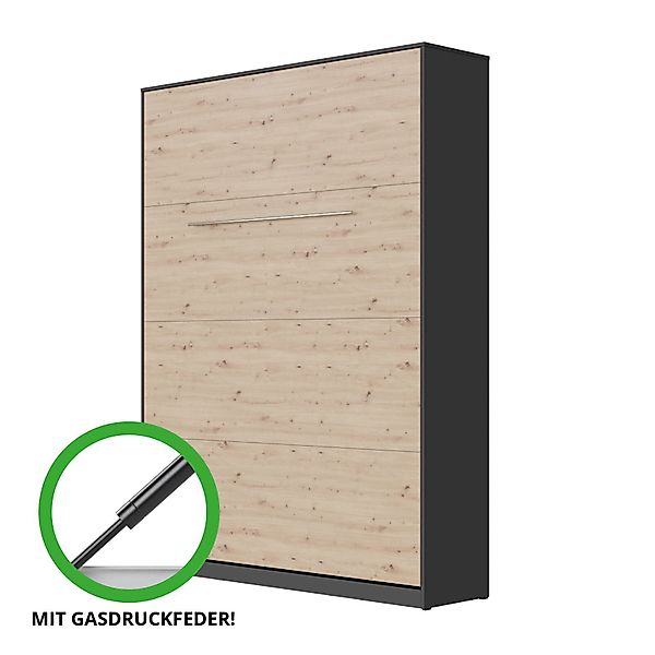 SMARTBett Schrankbett SMARTBett Standard 140x200 Vertikal/Hoch günstig online kaufen