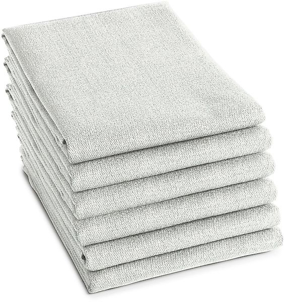 DDDDD Geschirrtuch "DDDDD Barbecue Geschirrtuch Weiß (6er-Pack)" schnell tr günstig online kaufen