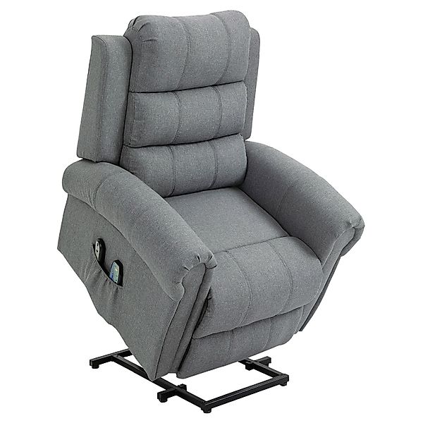 HOMCOM Elektrischer Aufstehsessel Massagesessel mit Wärmefunktion 90 x 91 x günstig online kaufen