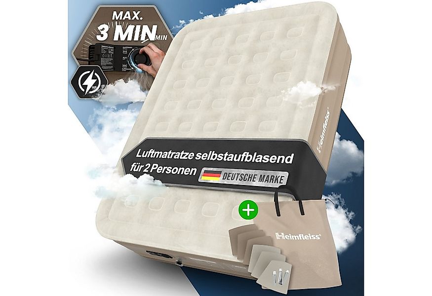 Heimfleiss® Luftmatratze Luftmatratze Selbstaufblasend – Komfort für Campin günstig online kaufen