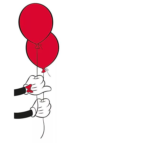 Komar Wandbild Mickey Mouse Balloon Disney B/L: ca. 40x50 cm günstig online kaufen