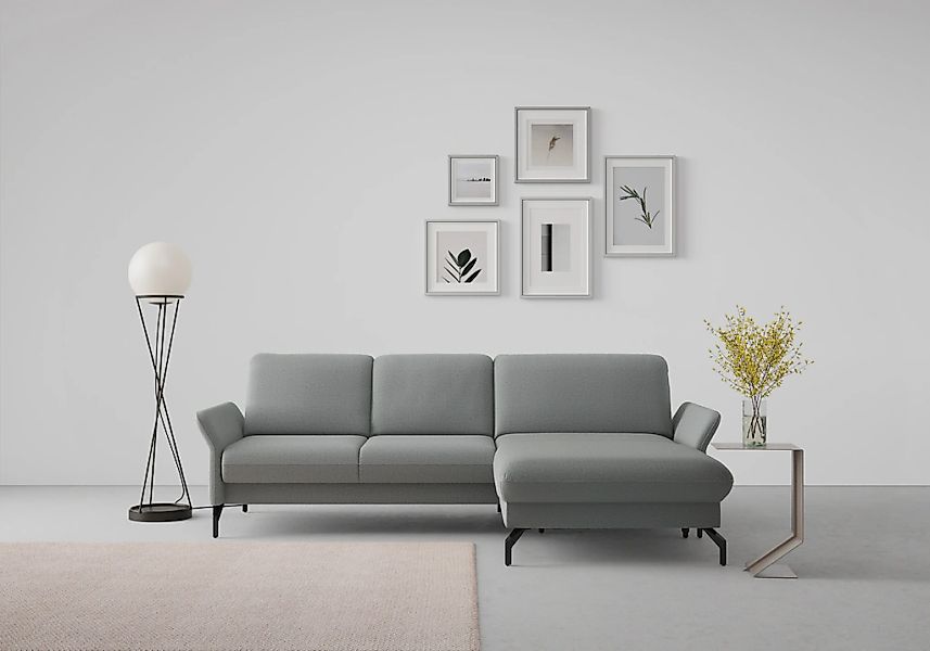 sit&more Ecksofa "Fashion L-Form", wahlweise mit Kopfteilverstellung und Vo günstig online kaufen