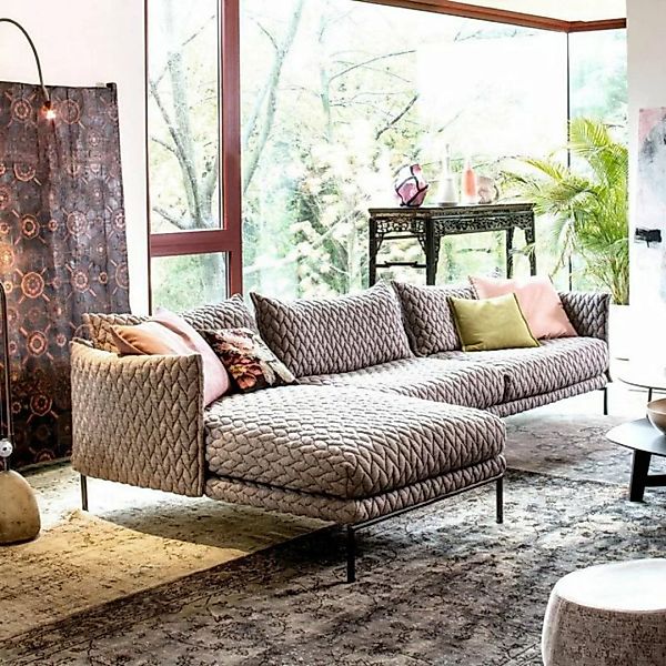 JVmoebel Ecksofa Ecksofa L-Form Couch Wohnlandschaft Garnitur Design Modern günstig online kaufen