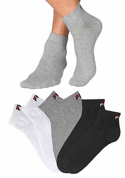 Fila Kurzsocken "UNISEX INVISIBLE PLAIN SOCKS", (6 Paar), Baumwollmischung, günstig online kaufen