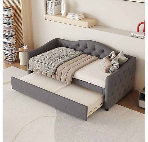 XDeer Daybett Daybett,Tagesbett mit ausziehbarem Bett,Schlafsofa, Einzelbet günstig online kaufen