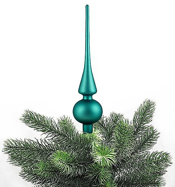 JACK Christbaumspitze Christbaumspitze Echt Glas 26 x 6 cm Matt Glanz Weihn günstig online kaufen