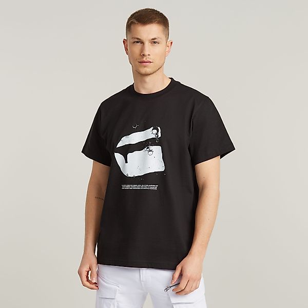 G-STAR T-Shirt Water burger loose r günstig online kaufen