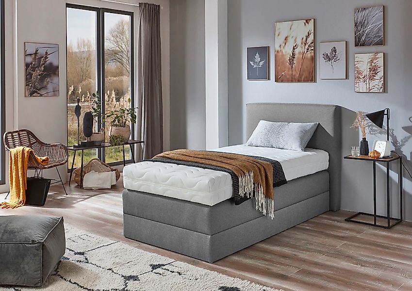 Westfalia Schlafkomfort Boxspringbett, wahlweise mit Kaltschaum-Topper und günstig online kaufen