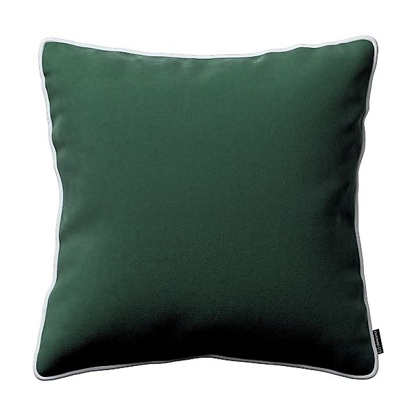 Kissenhülle Laura, dunkelgrün, 60 x 60 cm, Velvet (704-25) günstig online kaufen