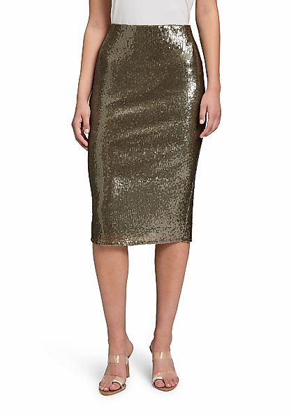 Vera Mont Maxirock "Vera Mont Damen Pailletten-Rock mit elastischem Bund" günstig online kaufen