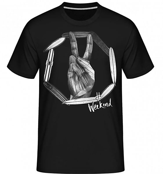 Weekend Peace · Shirtinator Männer T-Shirt günstig online kaufen