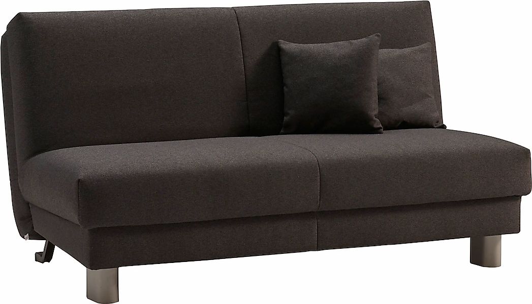 ell + ell Schlafsofa "Enny" Breite 180 cm, Liegehöhe 45 cm, Füße alufarben günstig online kaufen
