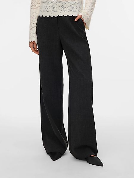 Vero Moda Anzughose "VMBESTIE HW WIDE PANT NOOS" Materialmix, weite Form, m günstig online kaufen