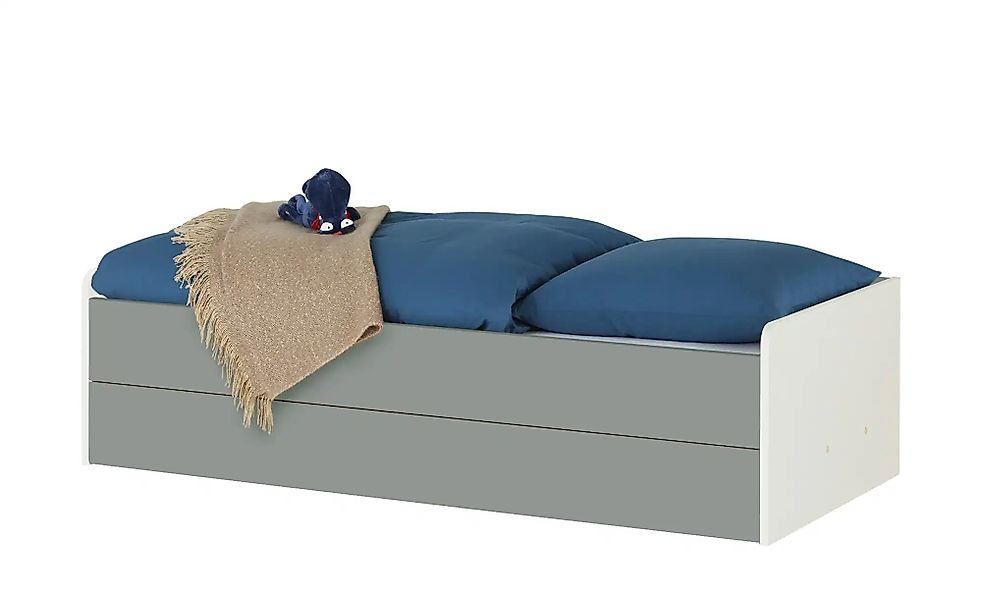Stauraumbett  Grow Up ¦ grau ¦ Maße (cm): B: 127 H: 54,5 Betten > Bettgeste günstig online kaufen